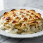 classic cheesy scalloped potatoes - featured image