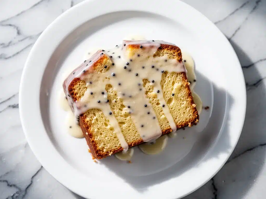 Classic Southern Pound Cake with Vanilla Bean Glaze 4 Classic Southern Pound Cake preparation steps