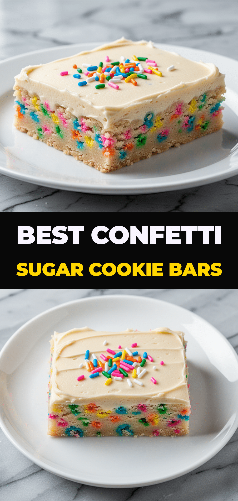 Confetti Sugar Cookie Bars: Best Easy Frosting 5 confetti sugar cookie bars recipe