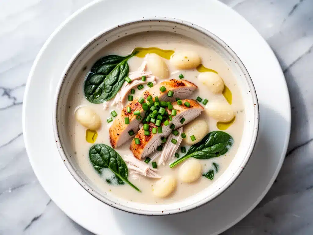 Cozy Fall Creamy Chicken Gnocchi Soup: Best Comfort Food 4 cozy fall creamy chicken gnocchi soup preparation steps