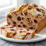 cranberry walnut bread - featured image
