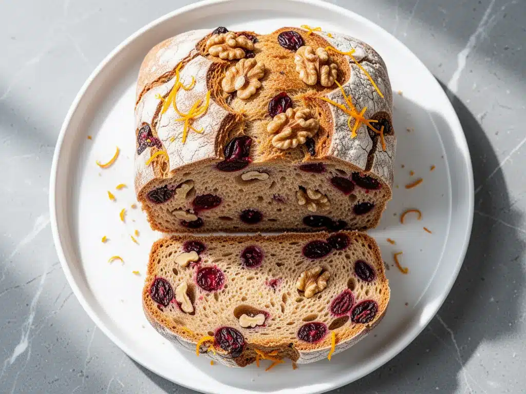 Autumn Harvest Cranberry Walnut Bread: Best Fall Baking 4 cranberry walnut bread preparation steps