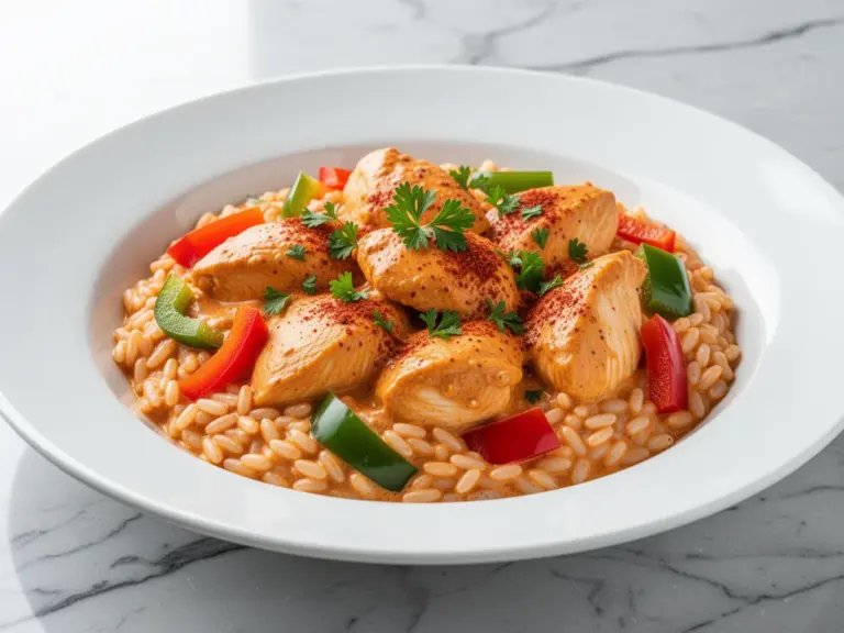 Home 6 creamy cajun chicken and rice - featured image