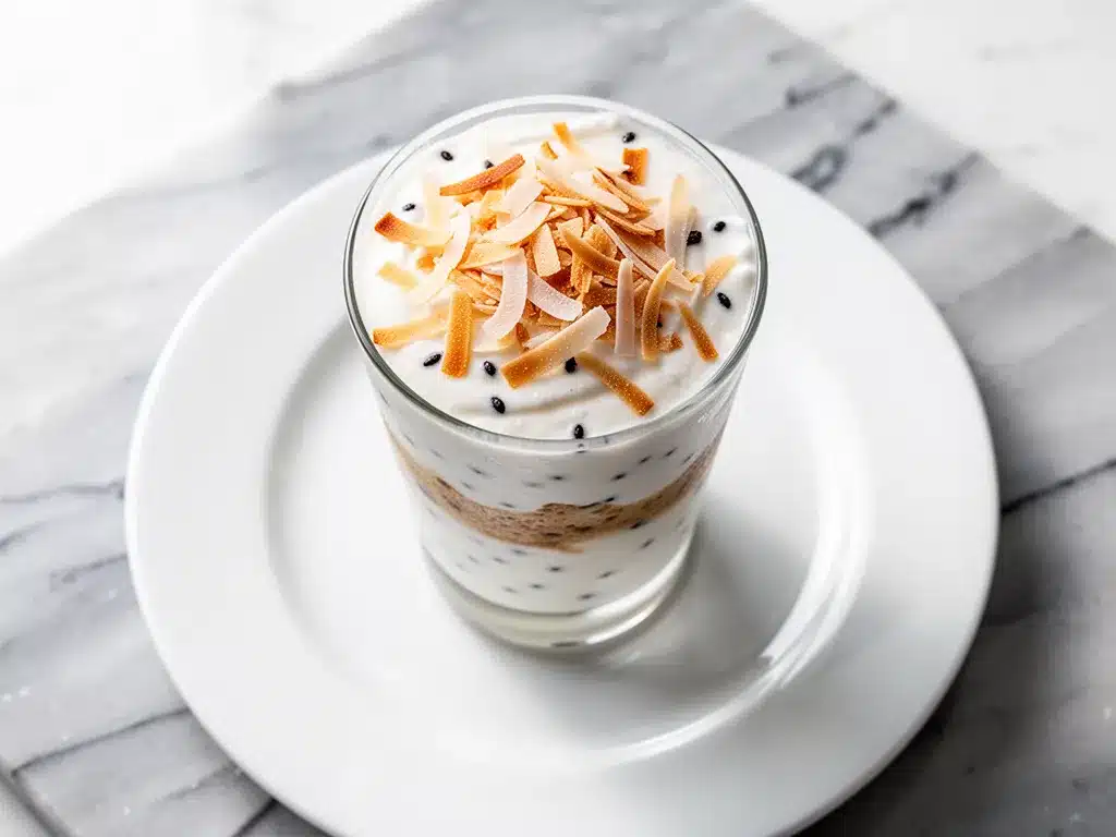 Creamy Toasted Coconut Steamer: 5 Best Easy Dessert Ideas 4 Creamy Toasted Coconut Steamer preparation steps