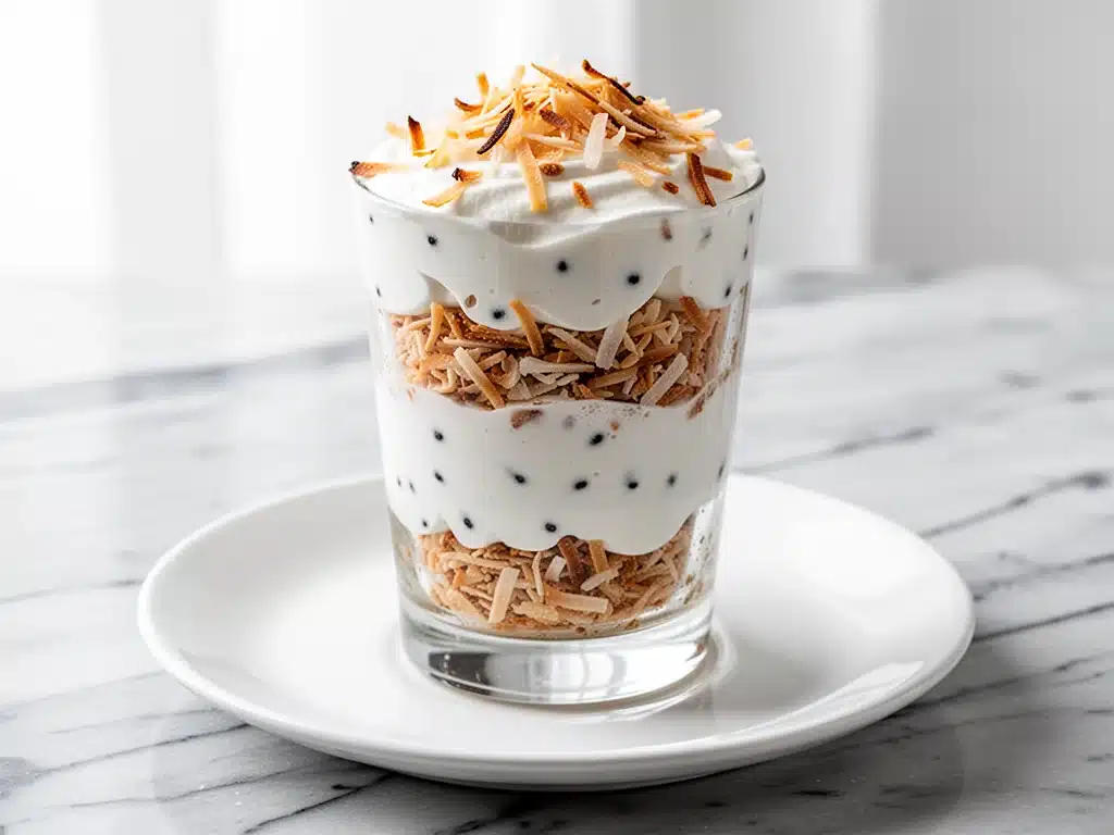 Creamy Toasted Coconut Steamer - featured image