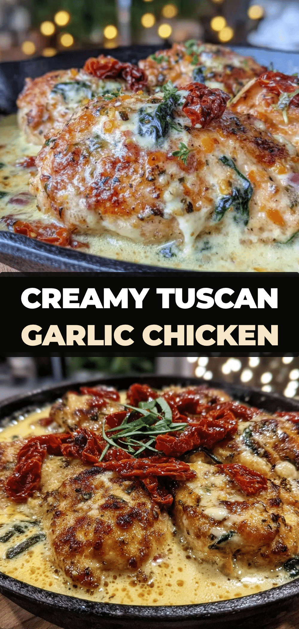 Creamy Tuscan Garlic Chicken Skillet: 1-Pan Beginner Meal 5 creamy tuscan garlic chicken skillet recipe