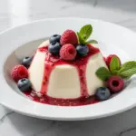 creamy vanilla panna cotta - featured image