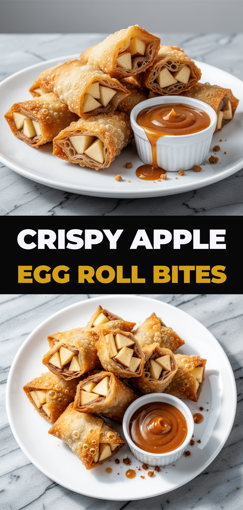 Crispy Apple Cinnamon Egg Roll Bites: Easy Sweet Snack 5 crispy apple cinnamon egg roll bites recipe