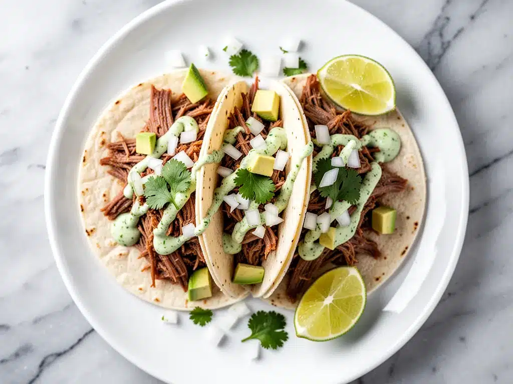 Crockpot Beef Barbacoa Tacos: Easy Slow Cooker Recipe 4 crockpot beef barbacoa tacos preparation steps