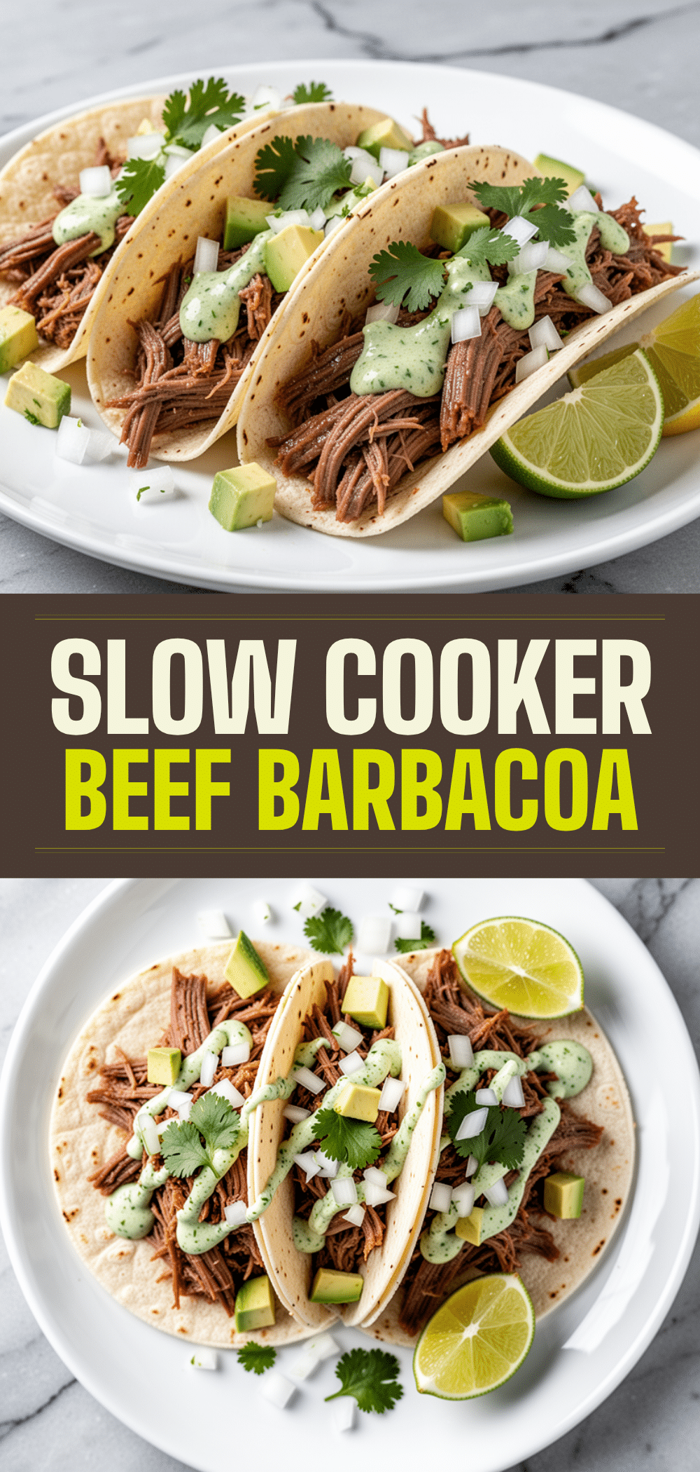 Crockpot Beef Barbacoa Tacos: Easy Slow Cooker Recipe 5 crockpot beef barbacoa tacos recipe