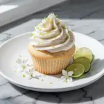 dairy-free coconut lime cupcakes - featured image