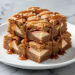 Fall Brown Butter Apple Blondies - featured image
