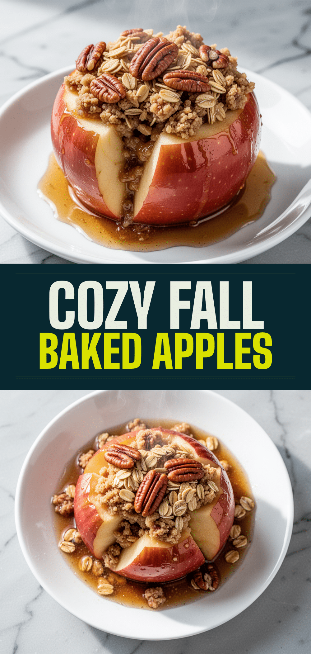 Fall Brown Sugar Baked Apples with Oat Pecan Filling 5 fall brown sugar baked apples with oat pecan filling recipe