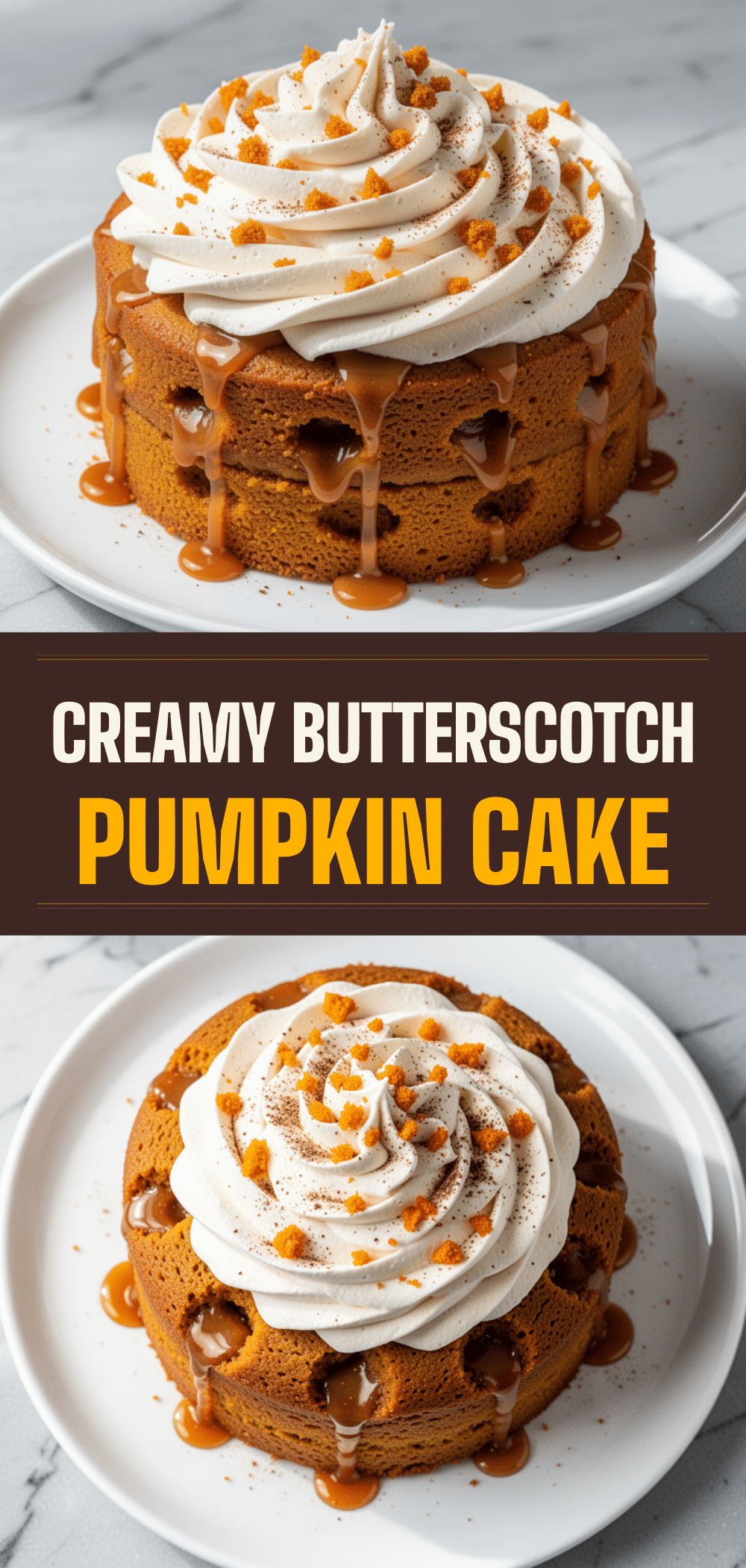 Fall Butterscotch Pumpkin Poke Cake: Best Holiday Dessert 5 fall butterscotch pumpkin poke cake recipe