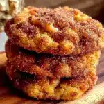 Fall Caramel Apple Snickerdoodle Cookies - featured image