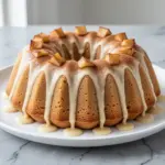 Fall Cinnamon Apple Cider Bundt Cake - featured image