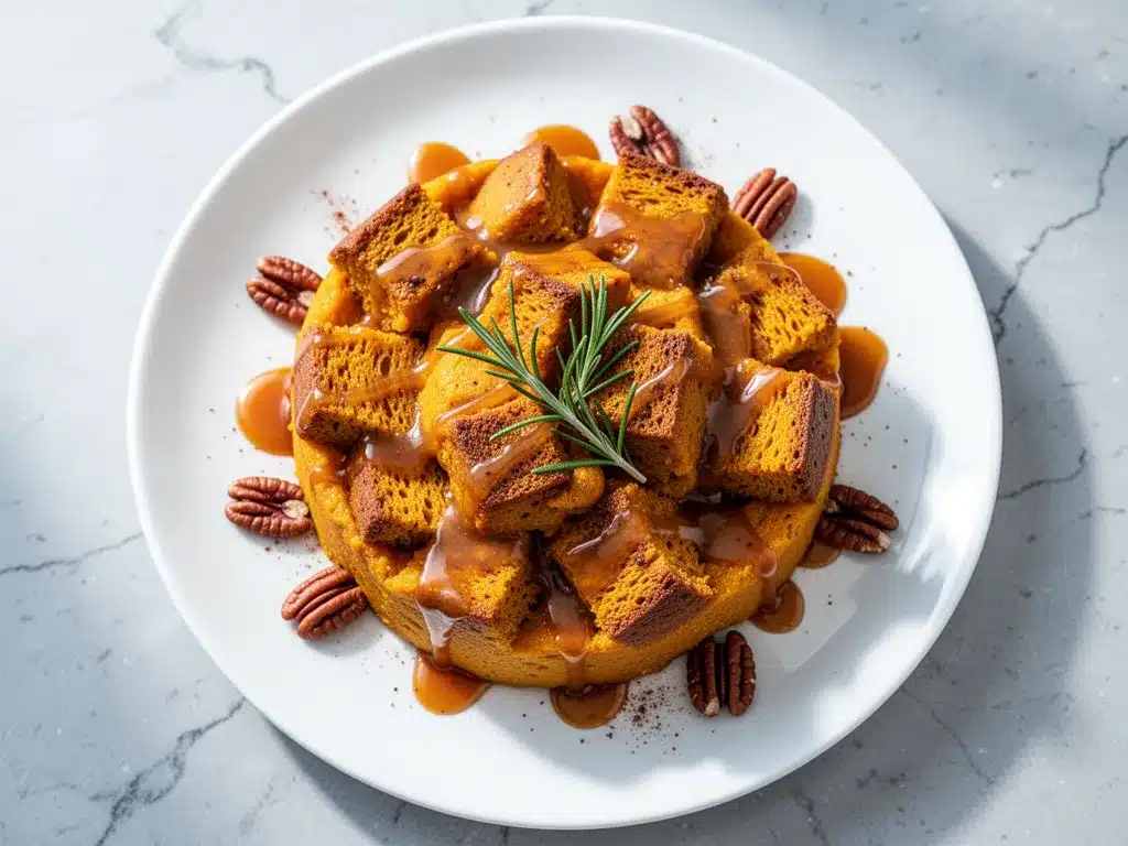 Fall Pumpkin Bread Pudding: Best Easy Weeknight Recipe 4 fall pumpkin bread pudding preparation steps