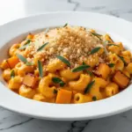 Fall Pumpkin Sage Mac and Cheese - featured image