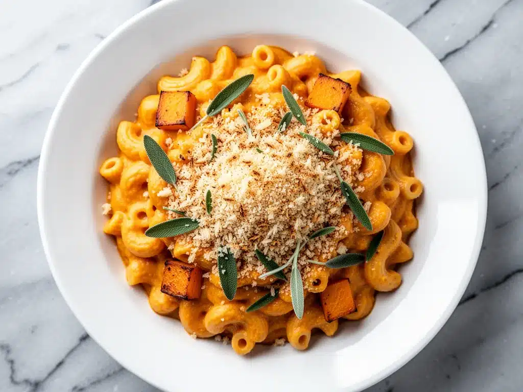 Fall Pumpkin Sage Mac and Cheese: Easy Best Recipe 4 Fall Pumpkin Sage Mac and Cheese preparation steps