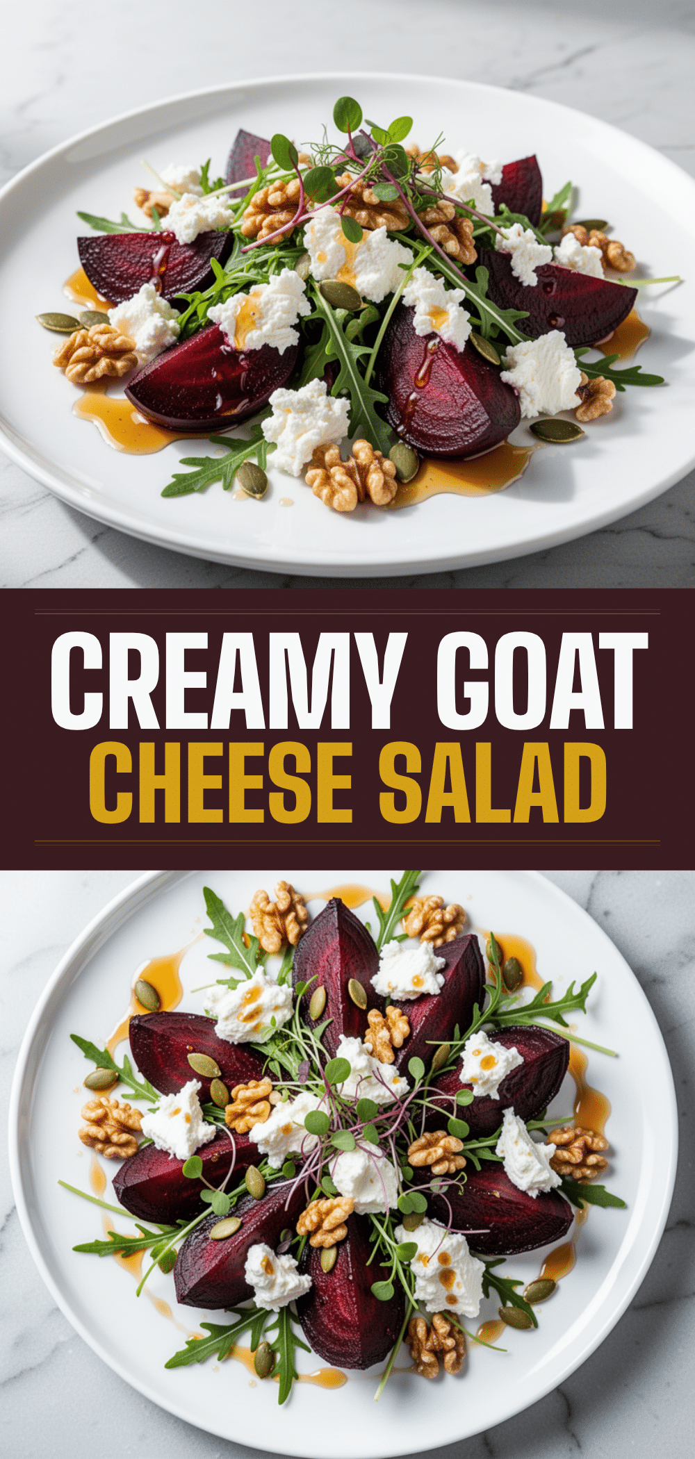 Fall Roasted Beet and Goat Cheese Salad: 5-Step Recipe 5 fall roasted beet and goat cheese salad recipe