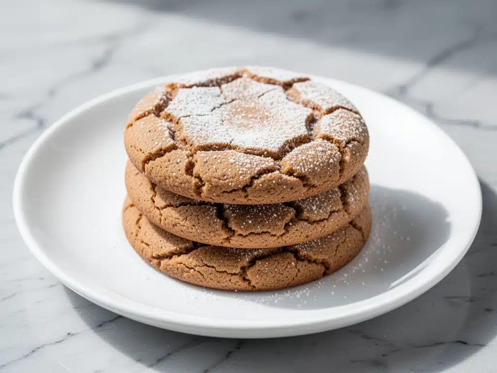 Fall Spiced Chai Snickerdoodle Cookies - featured image