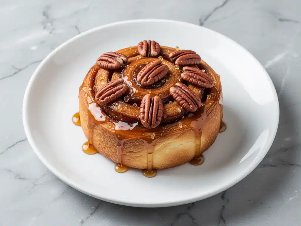 fall toasted pecan sticky buns - featured image