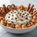 Football Game Day Chocolate Chip Cheesecake Dip - featured image