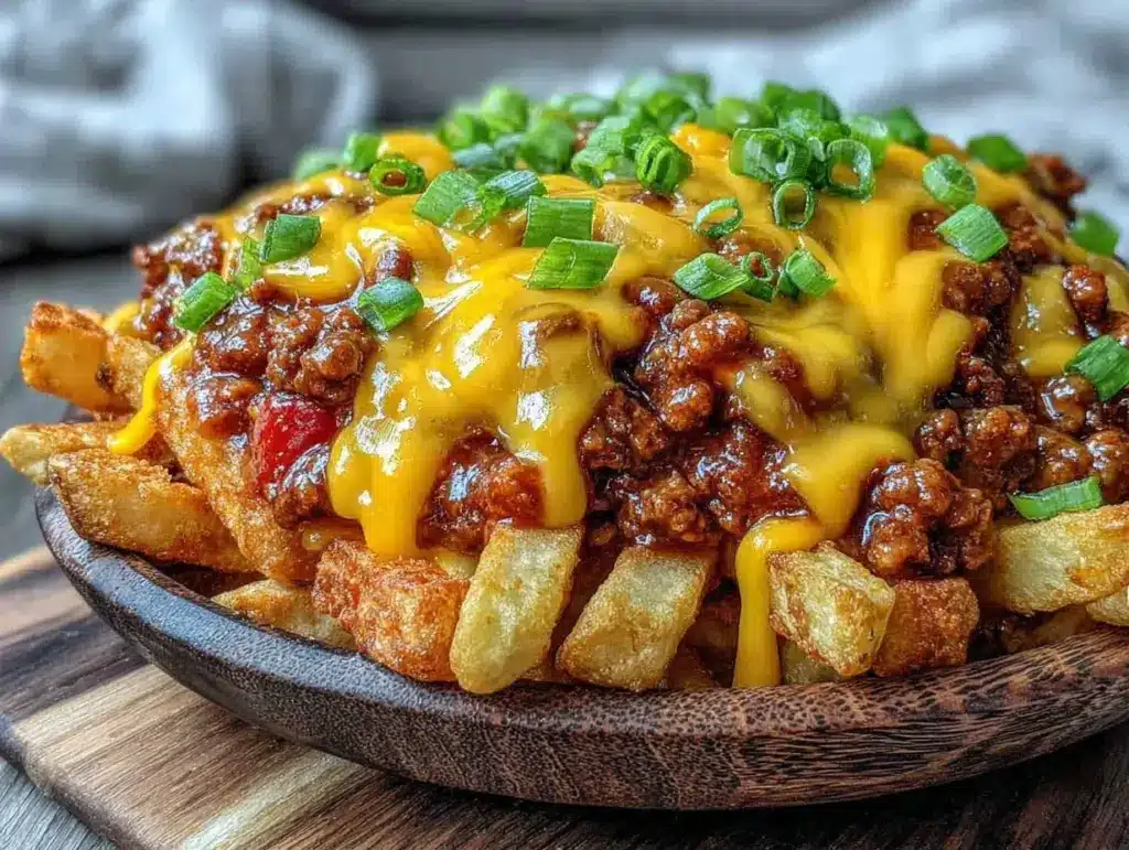 football party chili cheese fries - featured image