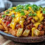 football party chili cheese fries - featured image