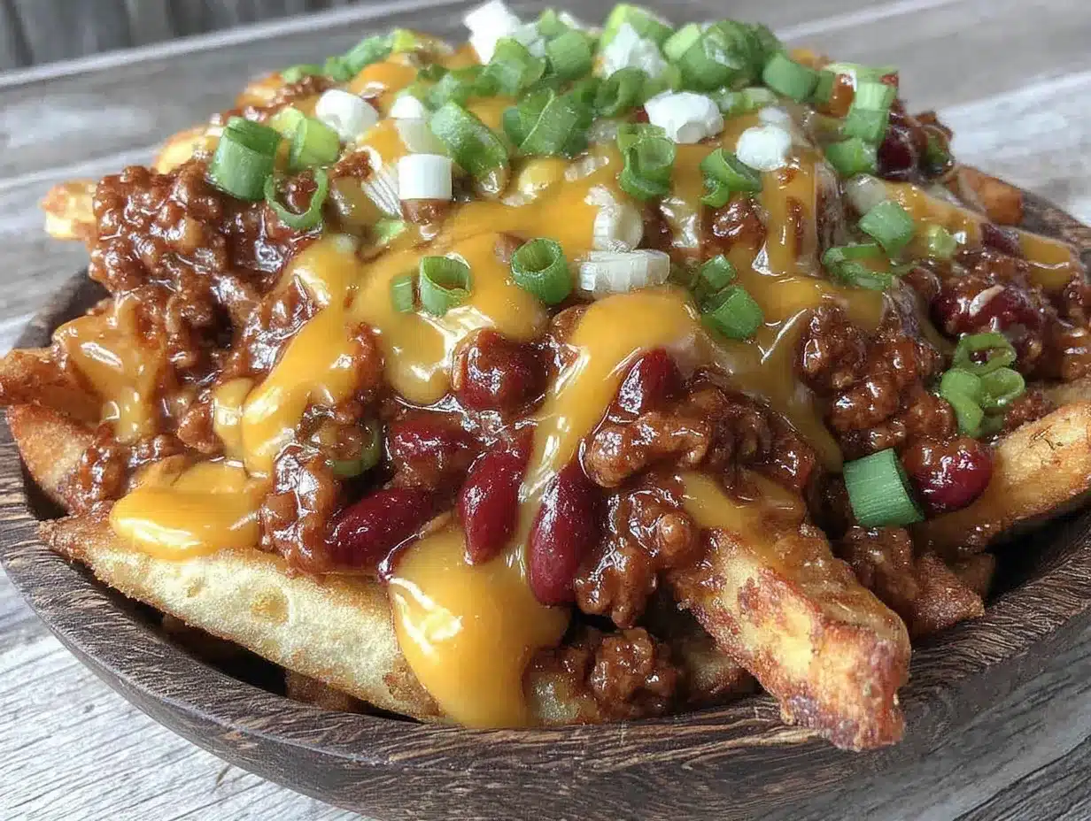 Football Party Chili Cheese Fries: 5-Ingredient Foolproof Snack 4 football party chili cheese fries preparation steps