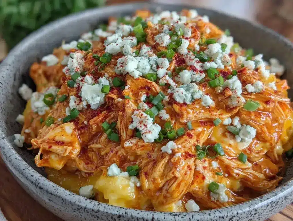 Football Tailgate Buffalo Chicken Dip - featured image