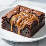 fudgy espresso brownies - featured image