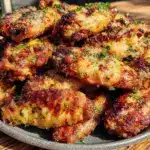 garlic parmesan chicken wings - featured image