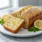 gluten-free coconut flour lemon poppy seed loaf - featured image
