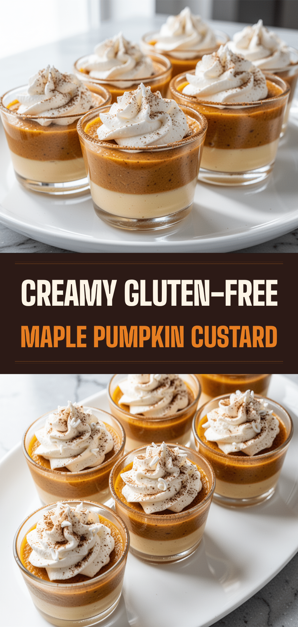 Gluten-Free Fall Maple Pumpkin Custard Cups: Easy 5-Ingredient 5 gluten-free pumpkin custard recipe