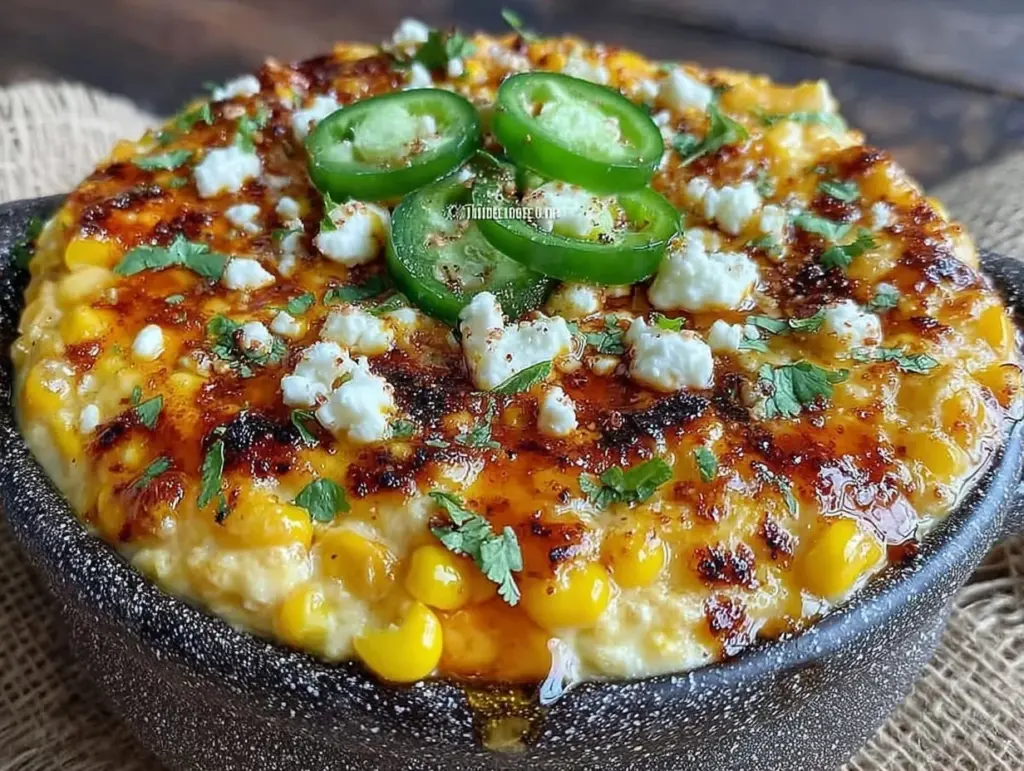 grilled elote street corn dip - featured image