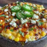 grilled elote street corn dip - featured image