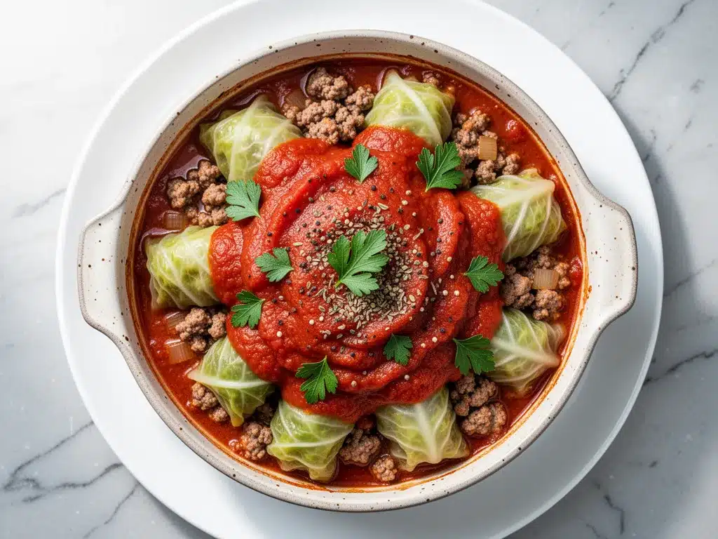 Ground Beef Stuffed Cabbage Casserole: Best Easy 30-Min Meal 4 Ground Beef Stuffed Cabbage Casserole preparation steps
