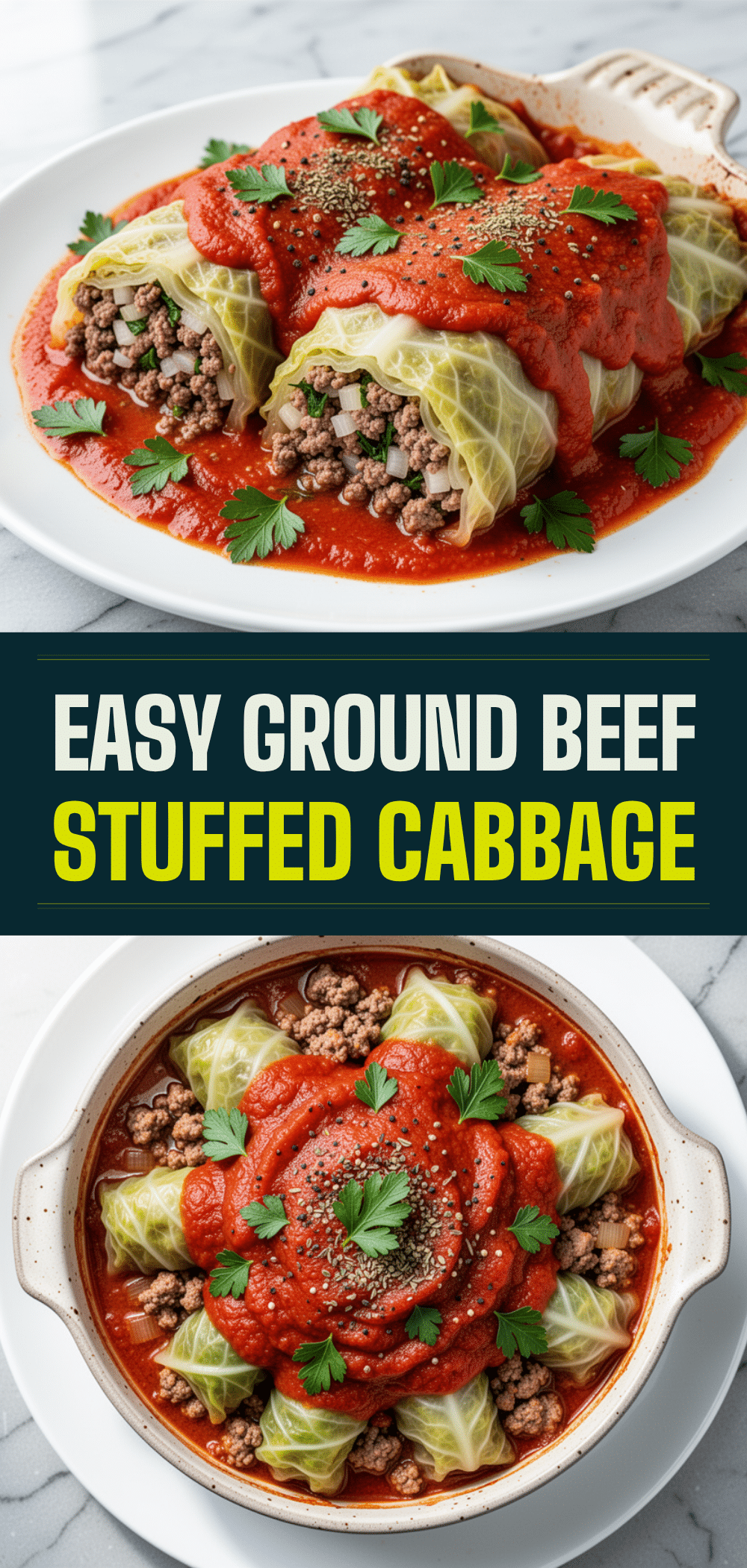 Ground Beef Stuffed Cabbage Casserole: Best Easy 30-Min Meal 5 Ground Beef Stuffed Cabbage Casserole recipe