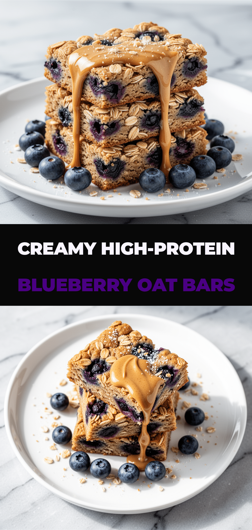 High-Protein Blueberry Baked Oat Bars: Easy Batch Breakfast 5 High-Protein Blueberry Baked Oat Bars recipe