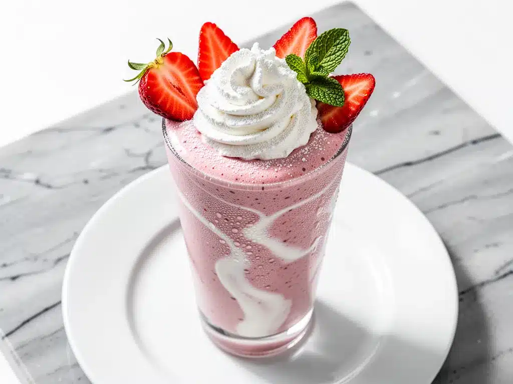 High-Protein Strawberry Cheesecake Smoothie: 10-Min Breakfast 4 high-protein strawberry cheesecake smoothie preparation steps