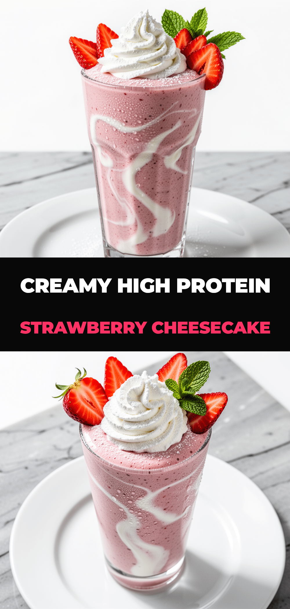 High-Protein Strawberry Cheesecake Smoothie: 10-Min Breakfast 5 high-protein strawberry cheesecake smoothie recipe