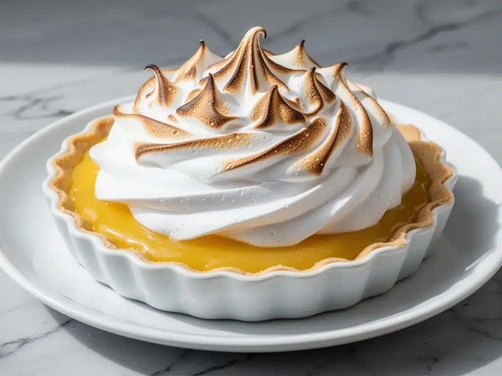 homemade lemon meringue pie - featured image