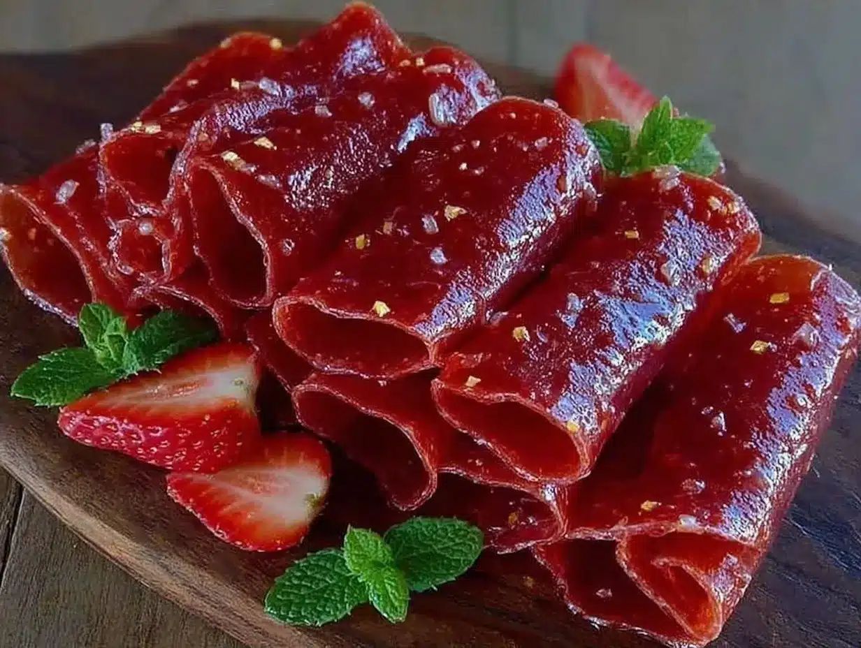 Homemade Strawberry Fruit Roll-Ups: The One Snack You Cant Mess Up 4 homemade strawberry fruit roll-ups preparation steps