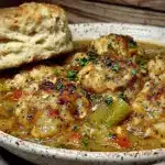 homestyle chicken and dumplings - featured image