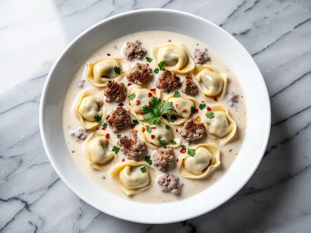 Instant Pot Creamy Tortellini Soup: Easy Family Meal 4 instant pot creamy tortellini soup preparation steps