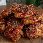keto air fryer chicken wings - featured image
