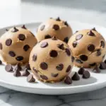 Keto Chocolate Chip Cookie Dough Fat Bombs - featured image