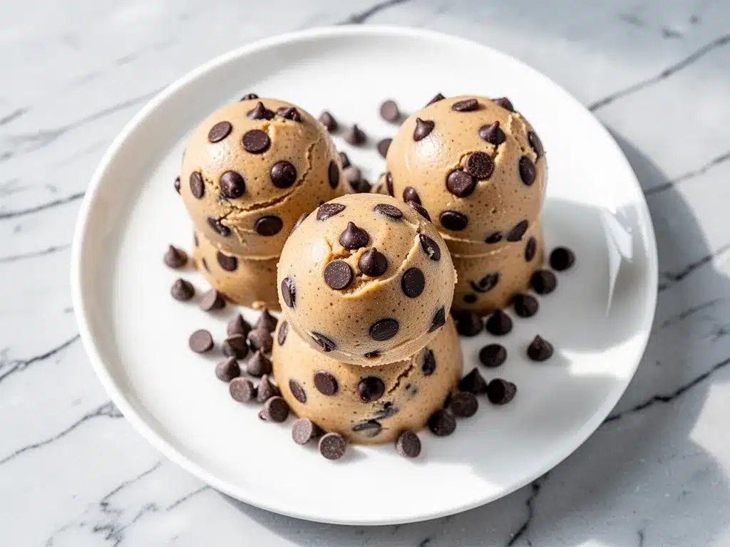 Keto Chocolate Chip Cookie Dough Fat Bombs: 5-Min No-Bake Recipe 4 Keto Chocolate Chip Cookie Dough Fat Bombs preparation steps