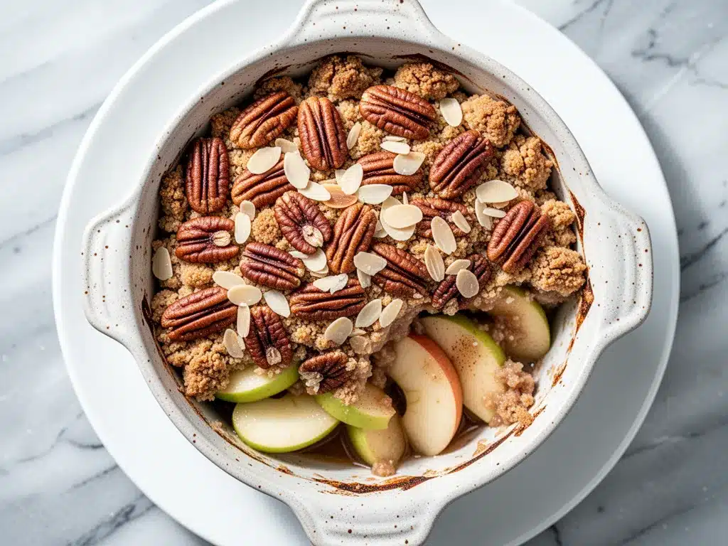 Keto Fall Apple Cinnamon Crumble: 5-Step Weeknight Dessert 4 Keto Fall Apple Cinnamon Crumble preparation steps